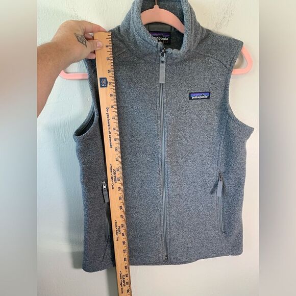Patagonia Classic Synchilla  Grey zip vest size XS - Picture 10 of 13
